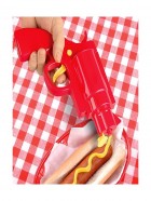 Pistola dispensadora de ketchup