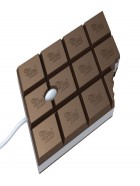 Ratón de ordenador de chocolate 