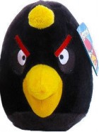 Peluche Angry Birds negro