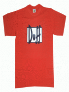 Camiseta Duff. Los Simpson