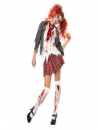 Disfraz high school zombie chica 