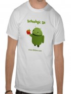 Camiseta Android - Logo Robot