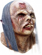 Máscara de mujer zombi Halloween 