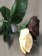 Rosas de chocolate